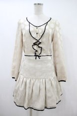 画像1: MILK / マ・シェリワンピース  アイボリー H-26-10-11-1039-ML-OP-AK-ZH (1)