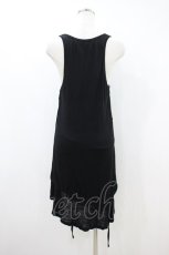 画像2: CIVARIZE / ノースリーブチュニック 44 黒 H-26-10-11-1053-PU-OP-AK-ZH (2)