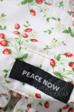 画像4: PEACE NOW / いちご柄ブラウス M 白 H-26-10-11-1056-PU-BL-AK-ZH (4)
