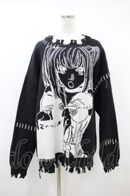 Preview of REFLEM×DEATH NOTE ダメージニットソー(弥 海砂) FREE 黒