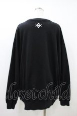 画像2: REFLEM / チェーンメタリックロゴBIGスウェット FREE 黒 H-26-10-11-1062-PU-TO-AK-ZH (2)