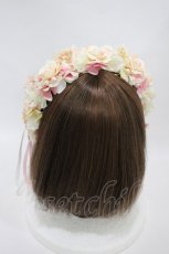 画像2: Atelier Beatrice / コサージュカチューシャ  ピンク H-26-10-11-1009-GO-AC-AK-ZH (2)