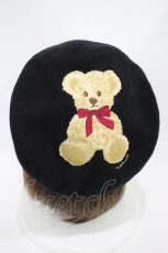 画像2: Ank Rouge / テディベレー帽  ブラック H-26-10-11-1002-CA-AC-IG-ZH (2)