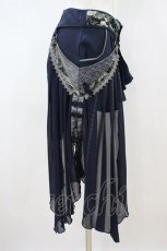 画像3: Ozz oneste / プリーツフラップつきショートパンツ  紺 H-26-10-11-1021-OO-PA-AK-ZH (3)