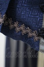 画像5: Ozz oneste / プリーツフラップつきショートパンツ  紺 H-26-10-11-1021-OO-PA-AK-ZH (5)