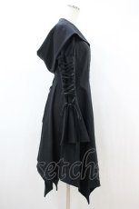 画像3: ATELIER BOZ / カトレアワンピース L ブラック H-26-10-11-1027-EL-OP-IG-ZH (3)