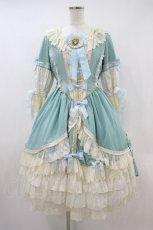画像1: BABY,THE STARS SHINE BRIGHT / La robe vert clairワンピース Free サックス H-26-10-11-1030-BA-OP-SA-ZH (1)