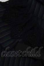画像3: MIHO MATSUDA / ストライプブラウス M 紺 H-26-10-11-067-GO-BL-AK-ZH (3)
