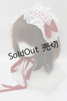Preview of ゆらゆらいちごヘッドドレス  エンジ
