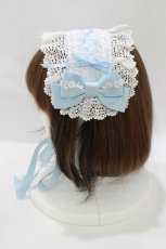 画像2: BABY,THE STARS SHINE BRIGHT / ロゼリーナスピンドールヘッドドレス  サックス H-26-10-11-076-BA-AC-NS-ZH (2)