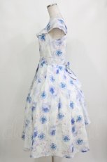 画像2: Forest Wardrobe（海外ロリータブランド） / 森林のかご3.0ジャンパースカート M オフ/ブルー H-26-10-11-009-LO-OP-NS-ZH (2)