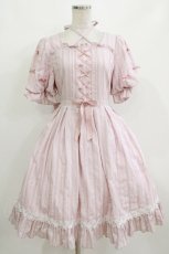画像1: Amavel / Butterfly Ribbonコットンワンピース Free ピンク H-26-10-11-010-CA-OP-NS-ZH (1)