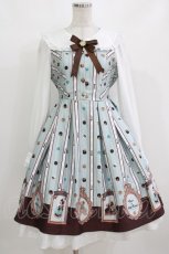 画像1: Amavel / Nounours Chocolatoryワンピース Free ミントグリーン H-26-10-11-011-CA-OP-NS-ZH (1)