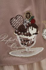 画像4: Amavel / 喫茶アマベルのショコラトリースカート Free モカ H-26-10-11-013-CA-SK-NS-ZH (4)