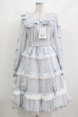 画像1: Hoshibako Works / Sanrio characters x HoshibakoWorksコラボレーションワンピース Free サックス/シナモロール H-26-10-11-014-LO-OP-YZ-ZH (1)