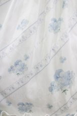 画像4: Lolitimes（海外ロリータブランド） / チュール袖ワンピース M オフ/サックス H-26-10-11-016-LO-OP-NS-ZH (4)
