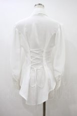 画像2: ATELIER BOZ / オーバーブラウス Free 白 H-26-10-12-055-EL-BL-NS-ZH (2)