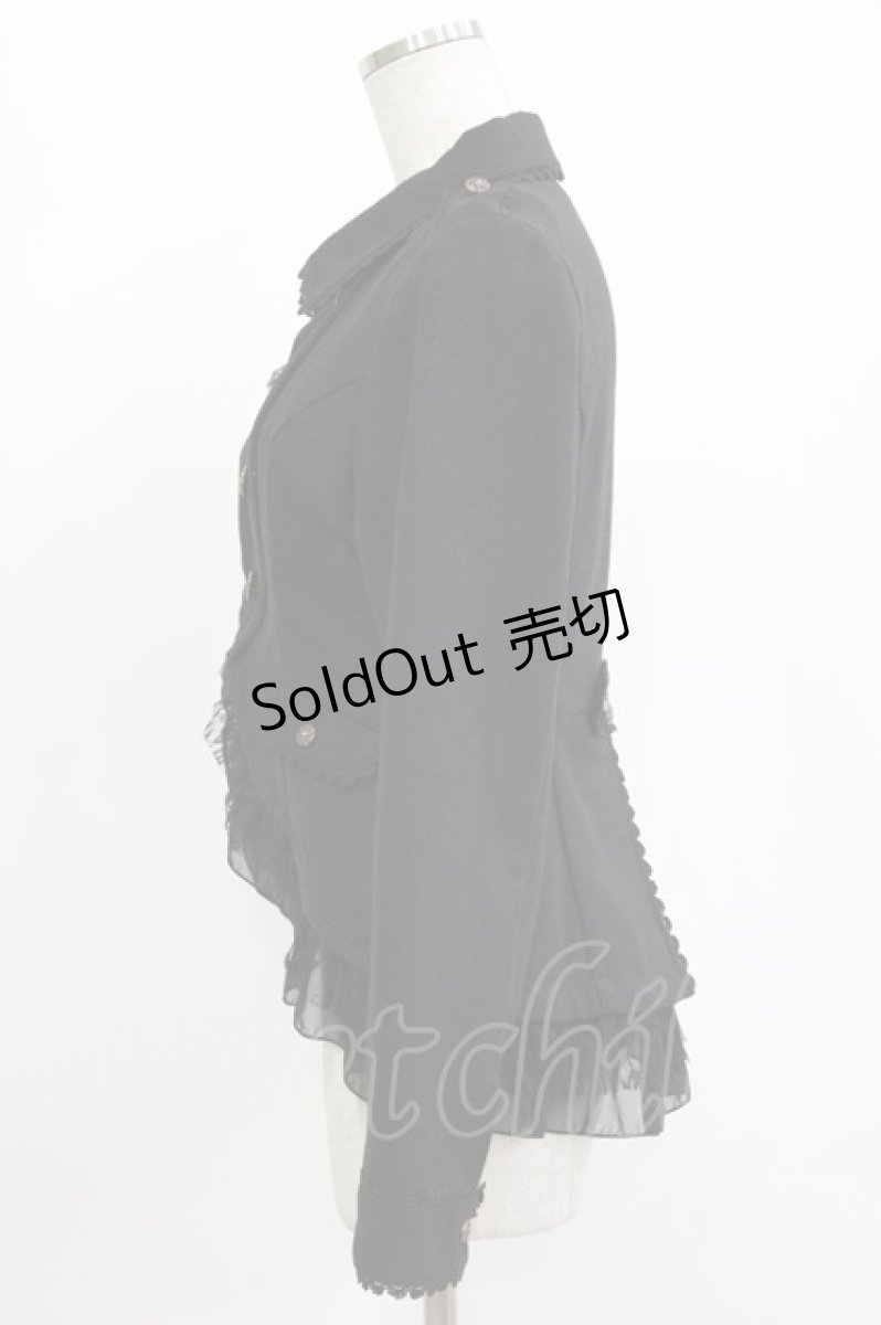 画像2: axes femme / ナポレオンボレロジャケット M ブラック H-26-10-12-1028-AX-JA-NS-ZH (2)