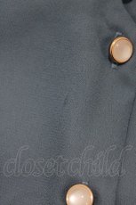 画像4: axes femme POETIQUE / フラワー刺繍襟ブラウス M ブルー H-26-10-12-1039-AX-BL-IG-ZH (4)