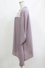 画像2: axes femme / ブラウス M パープル H-26-10-12-1041-AX-BL-SA-ZH (2)