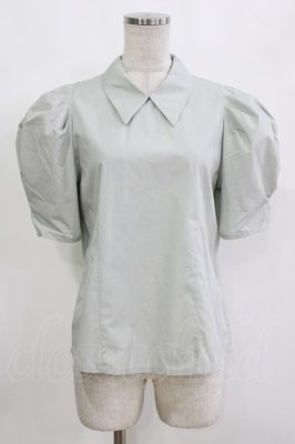 Preview of タックスリーブ衿付きシャツ F MINT GRAY