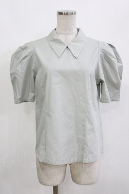 Preview of タックスリーブ衿付きシャツ F MINT GRAY