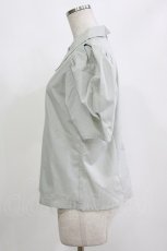 画像2: an another angelus / タックスリーブ衿付きシャツ F MINT GRAY H-26-10-12-1048-CA-BL-YZ-ZH (2)
