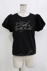 画像1: evelyn / ビジューソデファーT Free ブラック H-26-10-12-1057-LO-TS-NS-ZH (1)