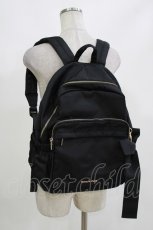 画像1: Maison de FLEUR / 撥水加工キャリーオンリュック  ブラック H-26-10-12-1065-LO-BG-NS-ZH (1)