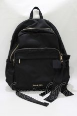 画像2: Maison de FLEUR / 撥水加工キャリーオンリュック  ブラック H-26-10-12-1065-LO-BG-NS-ZH (2)