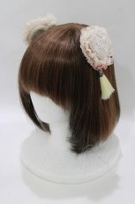 画像1: Hoshibako Works / 彩花磁 お団子クリップ式コサージュ  ピンク H-26-10-12-1077-LO-AC-NS-ZH (1)