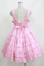 画像3: Angelic Pretty / Little Houseジャンパースカート Free ピンク H-26-10-12-1011-AP-OP-NS-ZH (3)