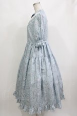 画像2: Melody BasKet / 天使の囁きヨーク切替ワンピース M saxe H-26-10-12-1013-LO-OP-NS-ZH (2)