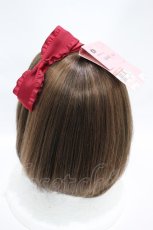 画像2: m petit by misako / TT*AMリボンカチューシャ  レッド H-26-10-12-019-LO-AC-NS-ZH (2)