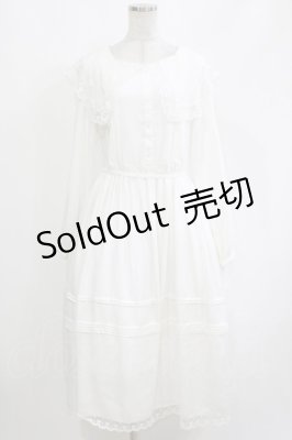 Preview of airy lace collarワンピース Free 白