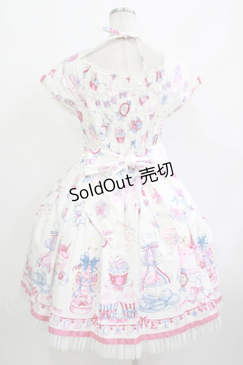 画像3: Angelic Pretty / Merry Making Partyワンピース Free 白 H-26-10-13-1003-AP-OP-NS-ZH (3)