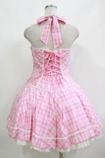 画像3: Angelic Pretty / メレンゲタータンプリーツジャンパースカート Free ピンク H-26-10-13-1004-AP-OP-NS-ZH (3)