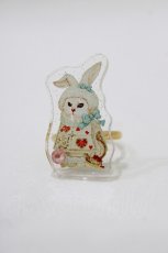 画像1: Enchantlic Enchantilly / Dolled Up Ring〜不思議の国〜 Free  H-26-10-13-1075-LO-AC-OW-ZH (1)