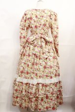 画像2: LULALA / Maihee/クラシカル花柄ワンピース M ピンク H-26-10-13-009-LO-OP-NS-ZH (2)