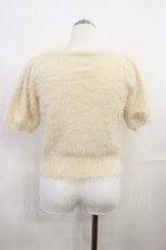 画像2: F&A / シャギーボリューム袖ニットプルオーバー Free Ivory H-26-10-13-024-LO-TO-NS-ZH (2)