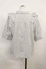 画像2: axes femme / フリルブラウス M ホワイト H-26-10-13-027-AX-BL-SA-ZH (2)