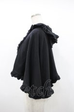 画像2: PUTUMAYO / フード付きポンチョ  黒 H-26-10-14-027-PT-JA-AK-ZH (2)