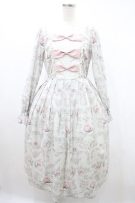 Preview of Rococo Roseトリプルリボンワンピース M アイボリー