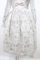 画像5: Melody BasKet / Rococo Roseトリプルリボンワンピース M アイボリー H-26-10-14-003-LO-OP-AK-ZH (5)
