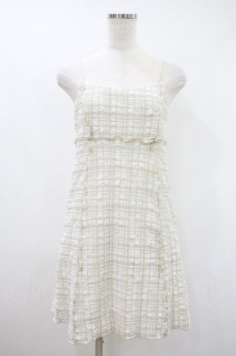 Preview of checkミニキャミワンピース Free オフ/ベージュ
