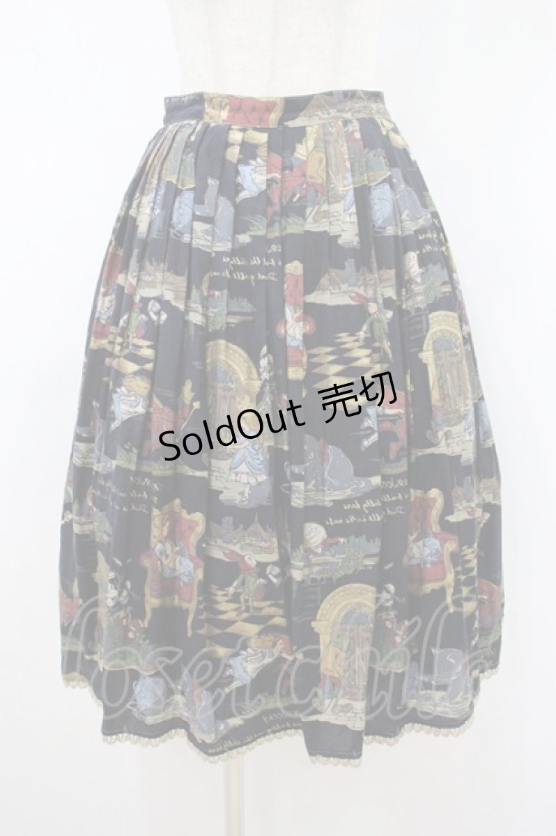 画像1: Jane Marple / Glass Aliceのスカート M ブラック H-26-10-14-1020-JM-SK-AK-ZH (1)
