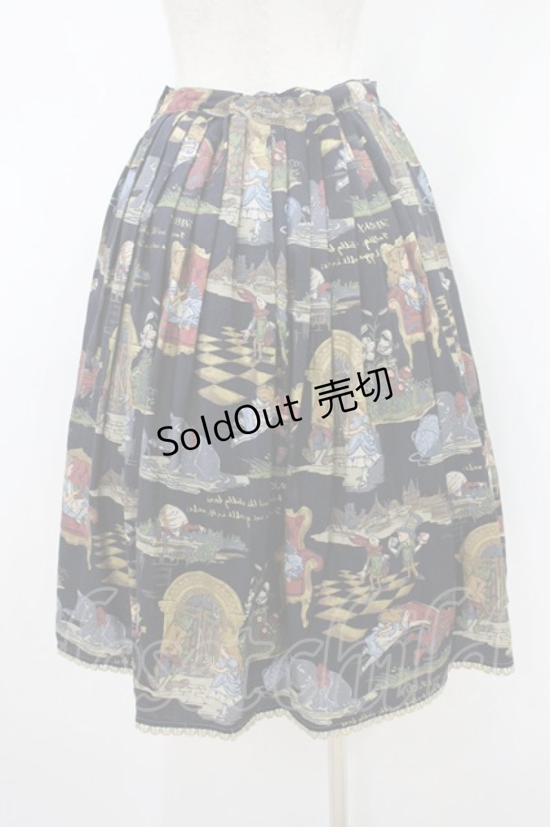 画像2: Jane Marple / Glass Aliceのスカート M ブラック H-26-10-14-1020-JM-SK-AK-ZH (2)