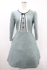 画像1: MILK / ライラdress  グリーンチェック H-26-10-14-006-ML-OP-AK-ZH (1)