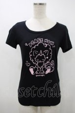 画像1: PEACE NOW / プリントカットソー M 黒 H-26-10-14-017-PU-TO-AK-ZH (1)