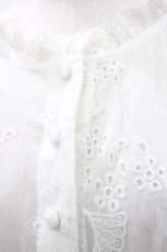画像3: ATELIER PIERROT / レースケープ  白 H-26-10-14-023-EL-JA-AK-ZH (3)